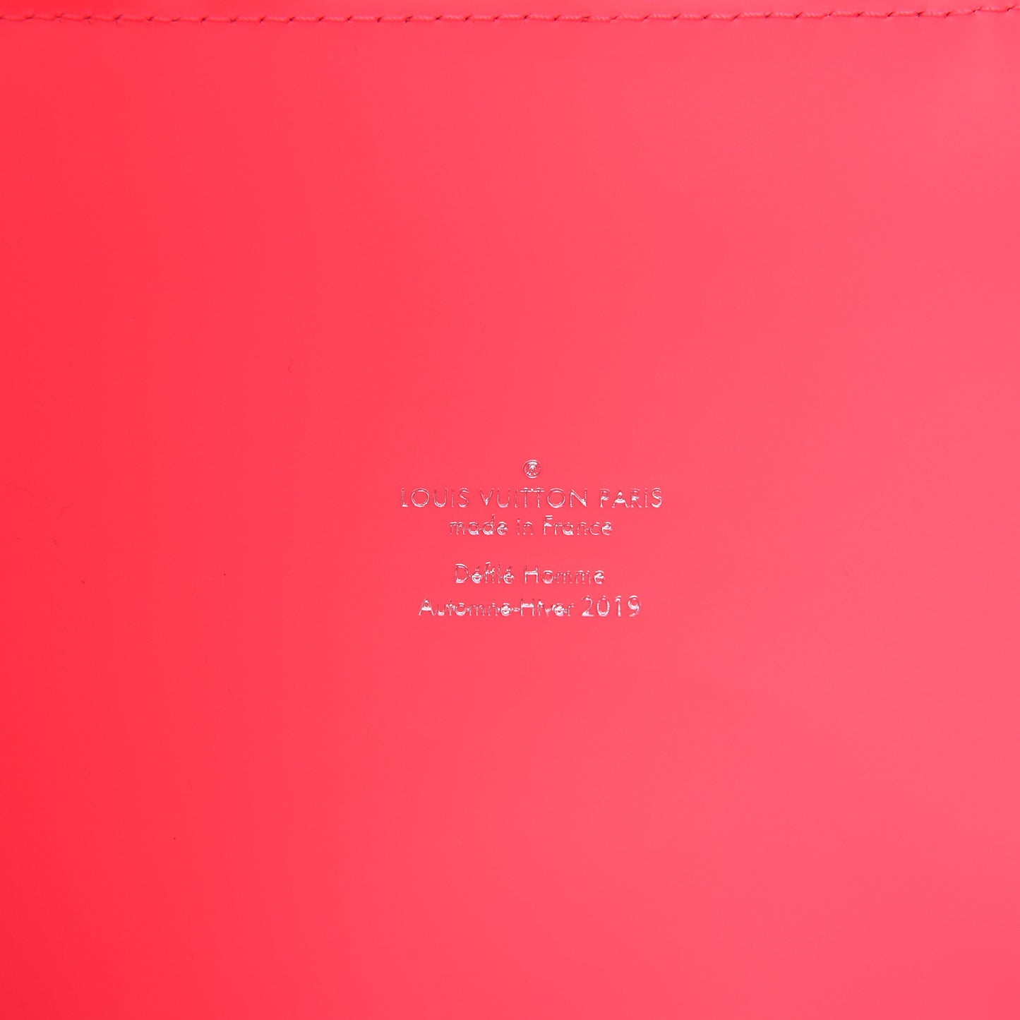 Monogram Fluo See Through Keepall Bandouliere 50 Rose