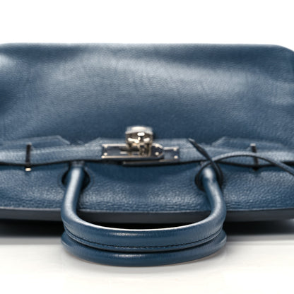 Hermes Togo Birkin 30 Bleu De Malte 14 of 35