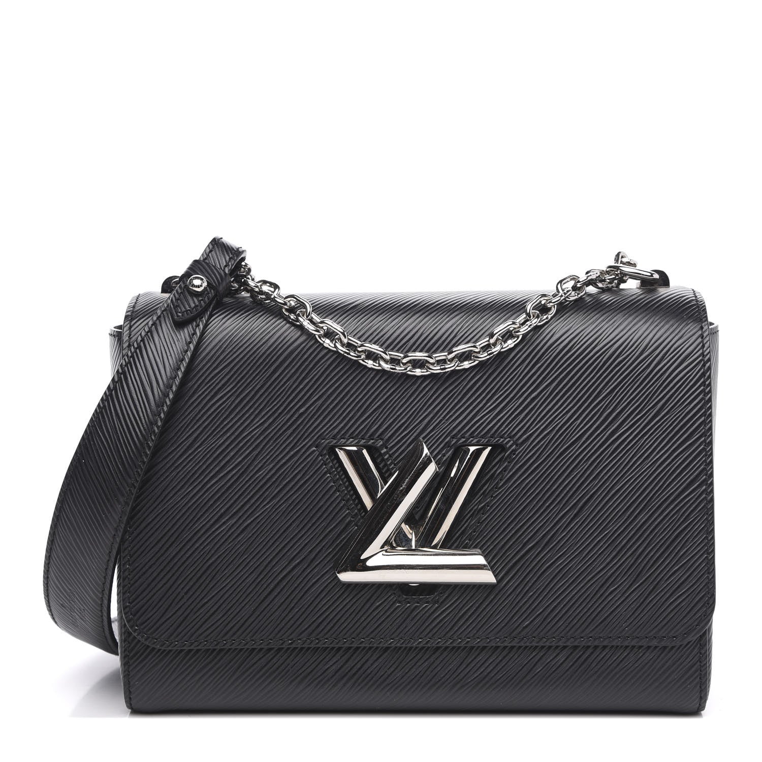 Louis Vuitton Epi Twist Shoulder Bag MM Black 1 of 11