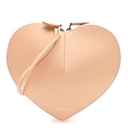Alaia Lux Calfskin Le Coeur Bag Lacquer Peche 1 of 8
