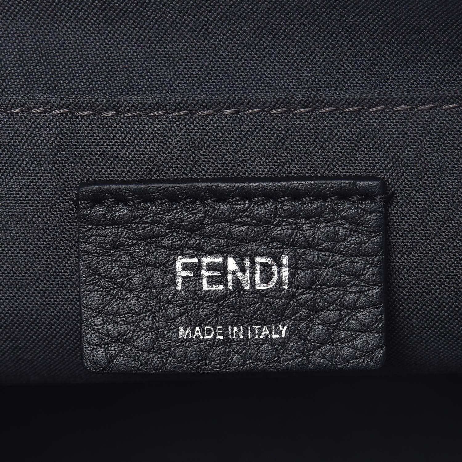 Fendi Vitello Catalan Mirror Flowerland Mini By The Way Boston Bag Argento 6 of 8