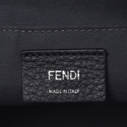 Fendi Vitello Catalan Mirror Flowerland Mini By The Way Boston Bag Argento 6 of 8