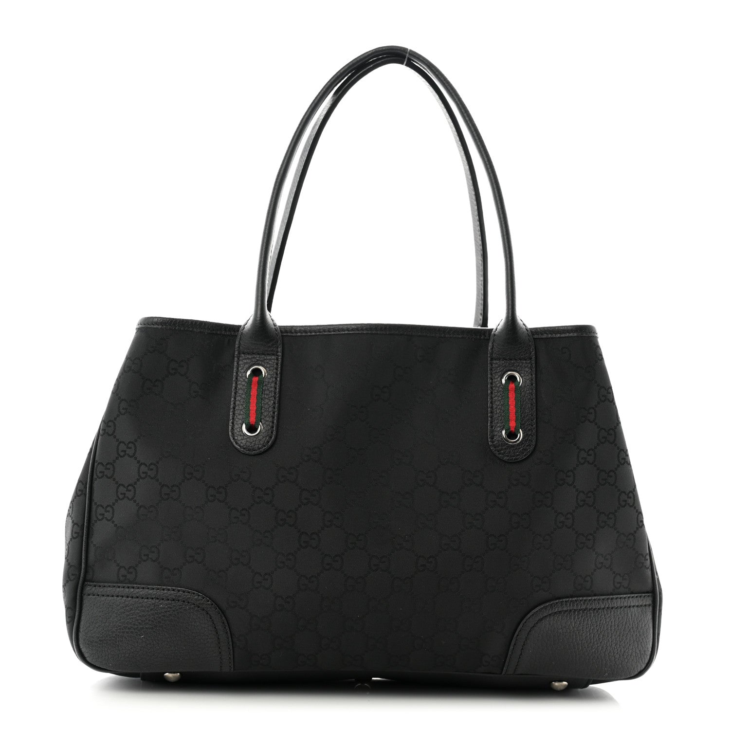Gucci Monogram Medium Princy Tote Black 1 of 11