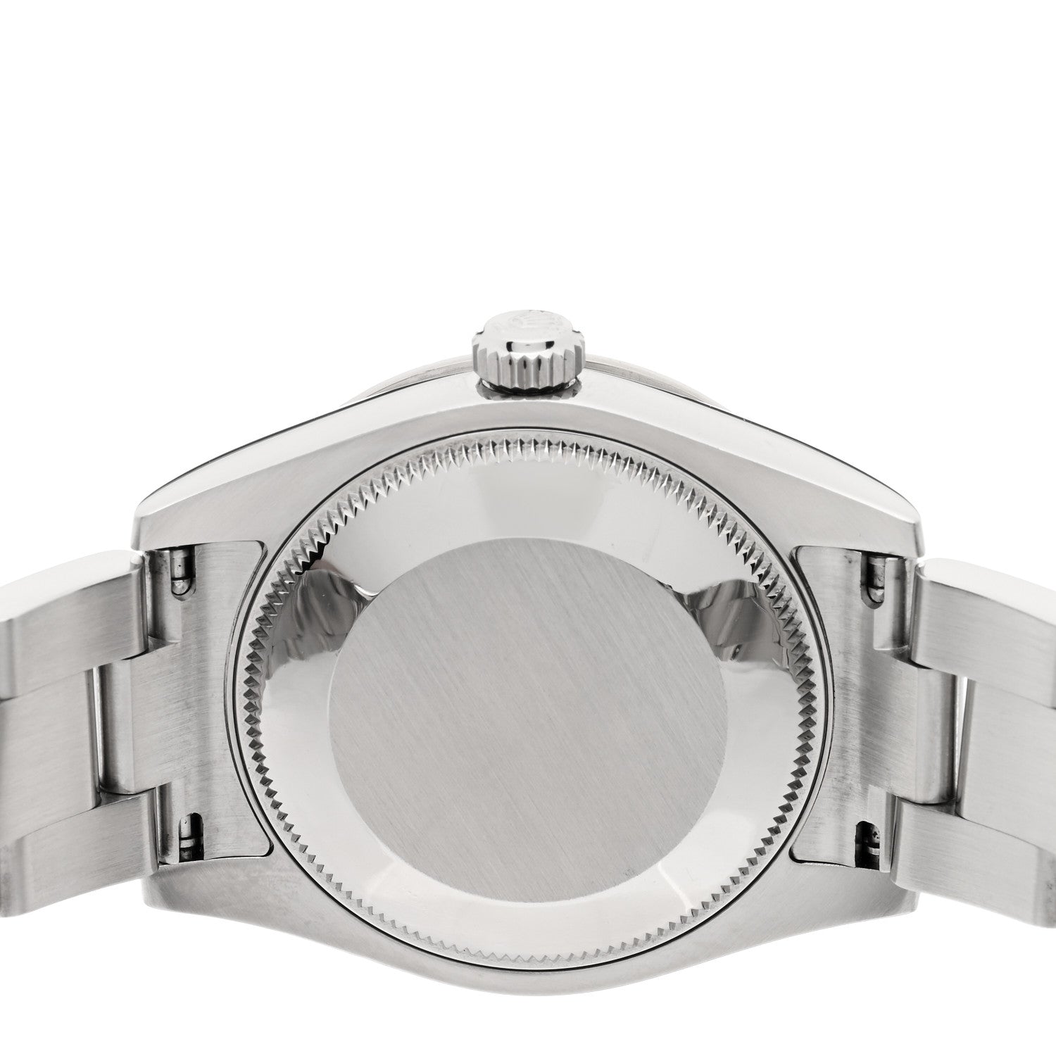 Rolex Stainless Steel 18K White Gold Diamond 31mm Oyster Perpetual Datejust Watch Pink 178344 4 of 5