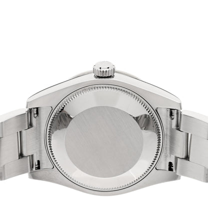 Rolex Stainless Steel 18K White Gold Diamond 31mm Oyster Perpetual Datejust Watch Pink 178344 4 of 5