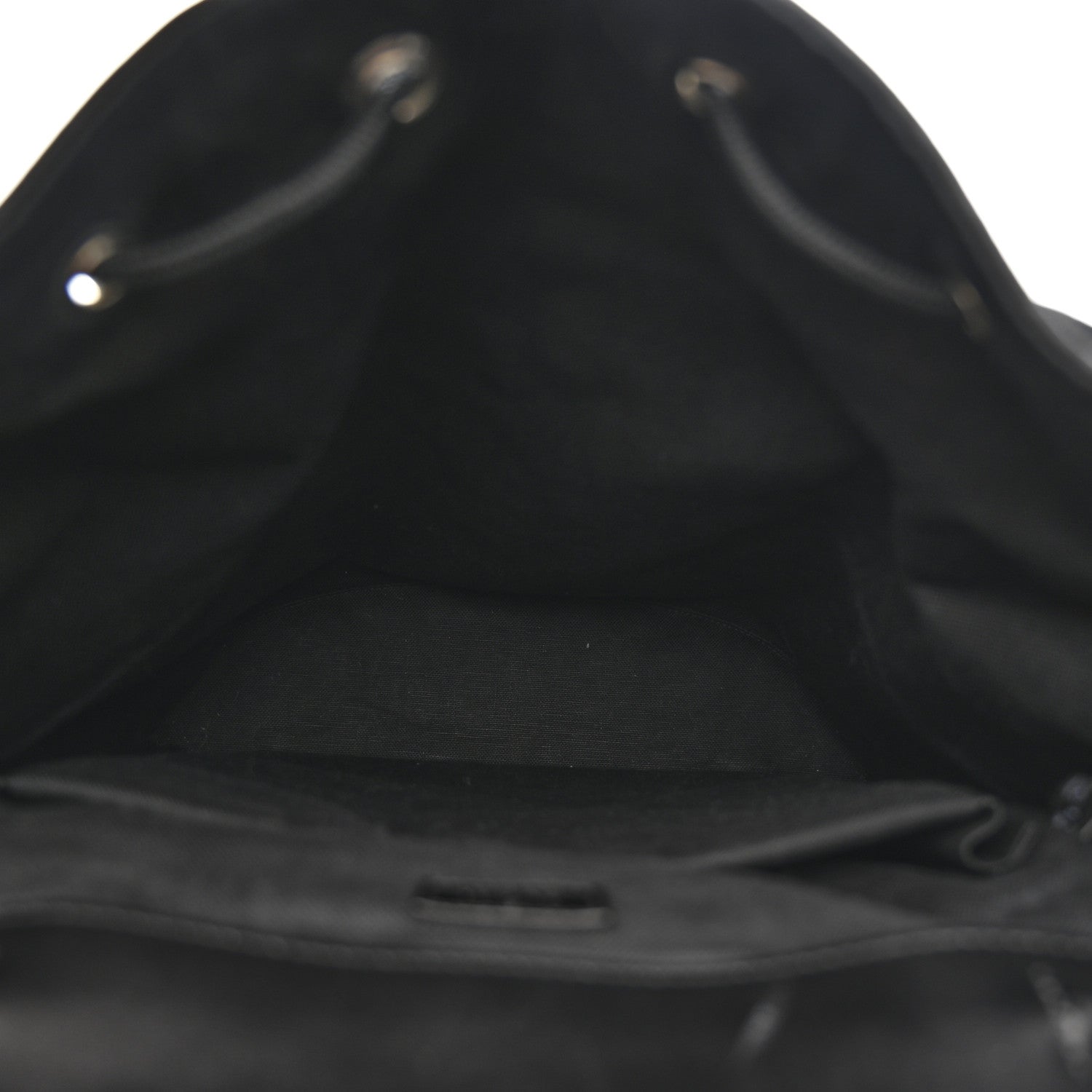 Gucci Soft GG Supreme Monogram Large Double Buckle Backpack Black 5 of 13