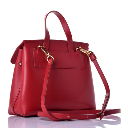 Mansur Gavriel Calfskin Mini Mini Lady Bag Flamma 4 of 9