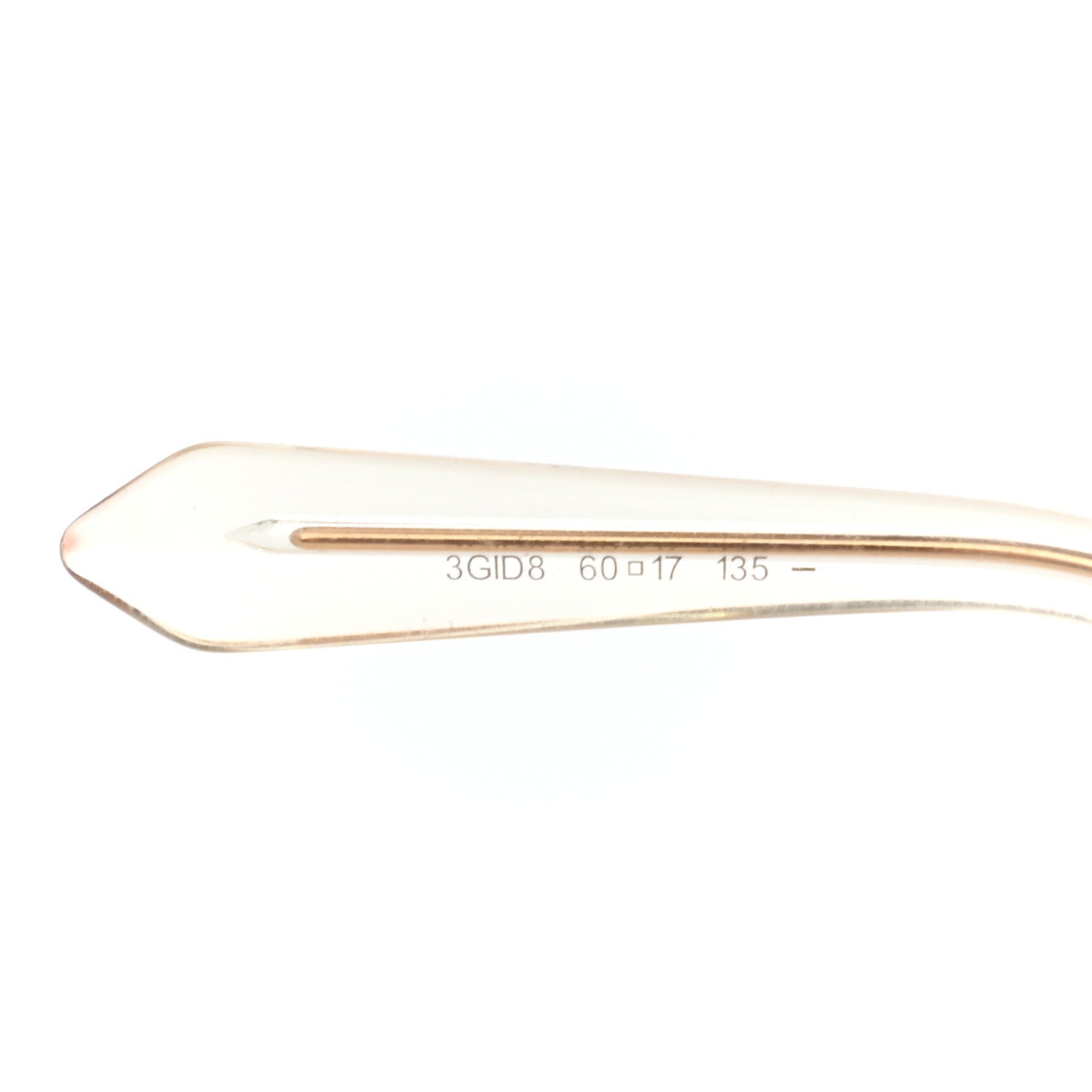 Christian Dior Metal Butterfly Sunglasses Gold 7 of 7