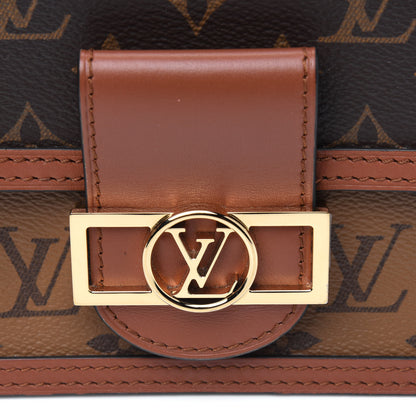 Louis Vuitton Reverse Monogram Dauphine Chain Wallet 15 of 16