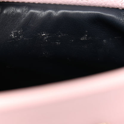 Balenciaga Grained Calfskin M Tube Round Tote Rose Poudre 11 of 18