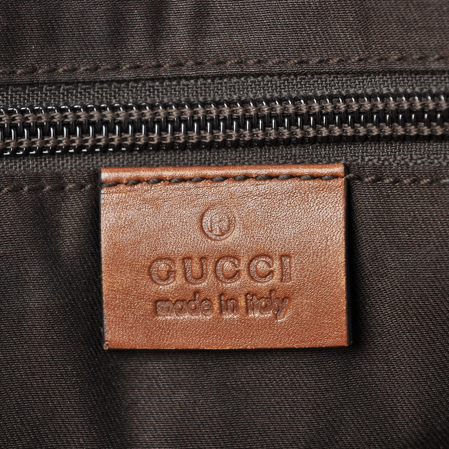 Guccissima Large Tote Brown