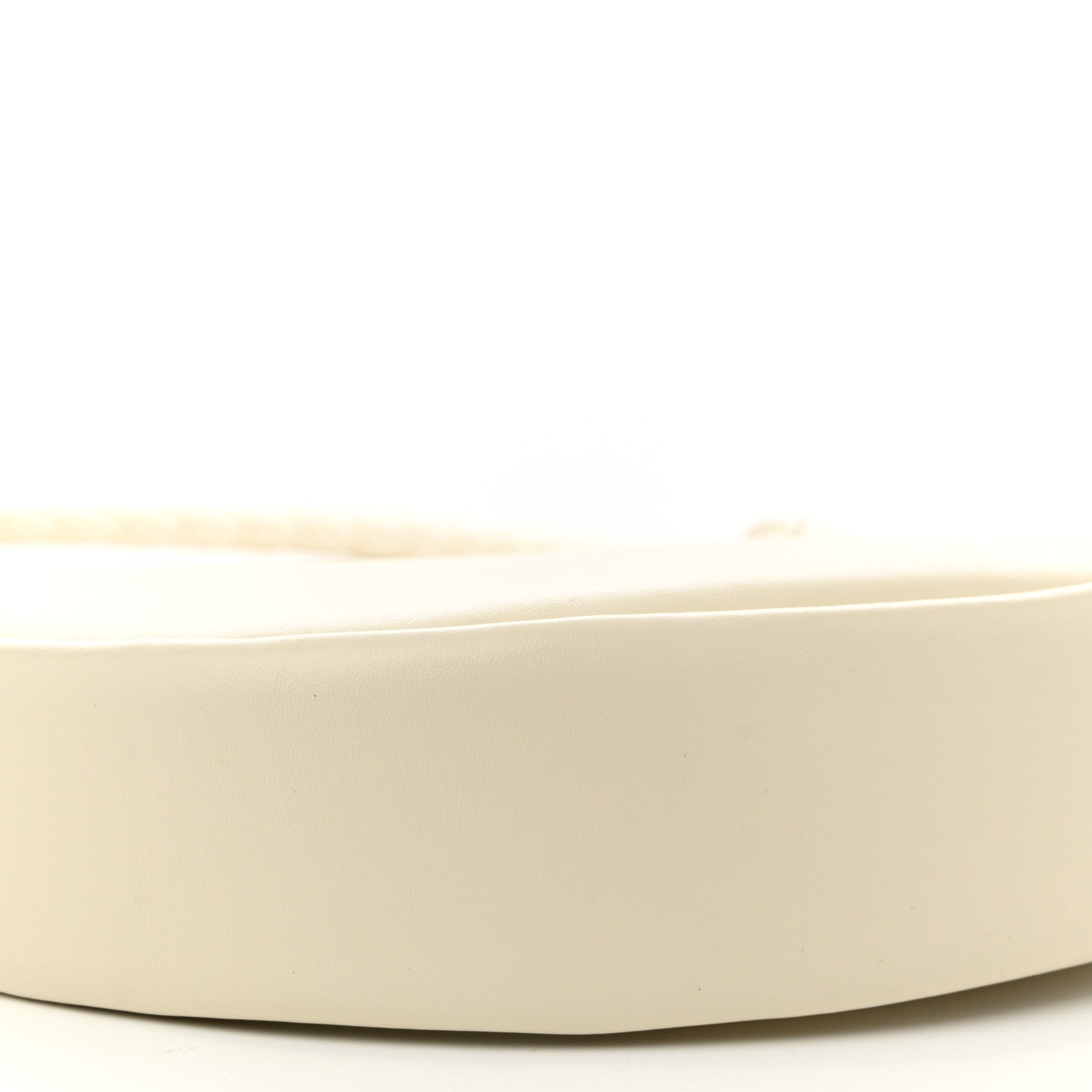 Bottega Veneta Smooth Calfskin Hula Hoop Shoulder Bag Sea Salt 9 of 10