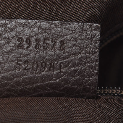 Gucci Calfskin Medium Abbey Shoulder Bag Dark Brown 7 of 10