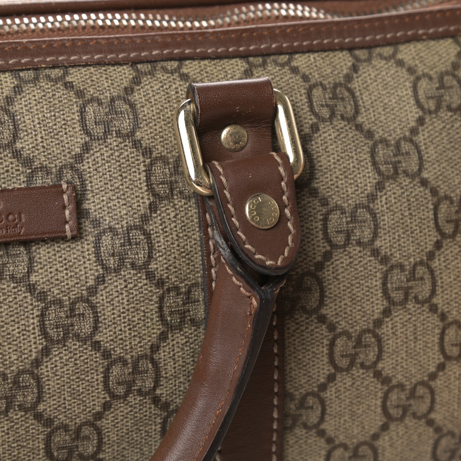 Gucci GG Plus Monogram Medium Joy Boston Brown 13 of 16