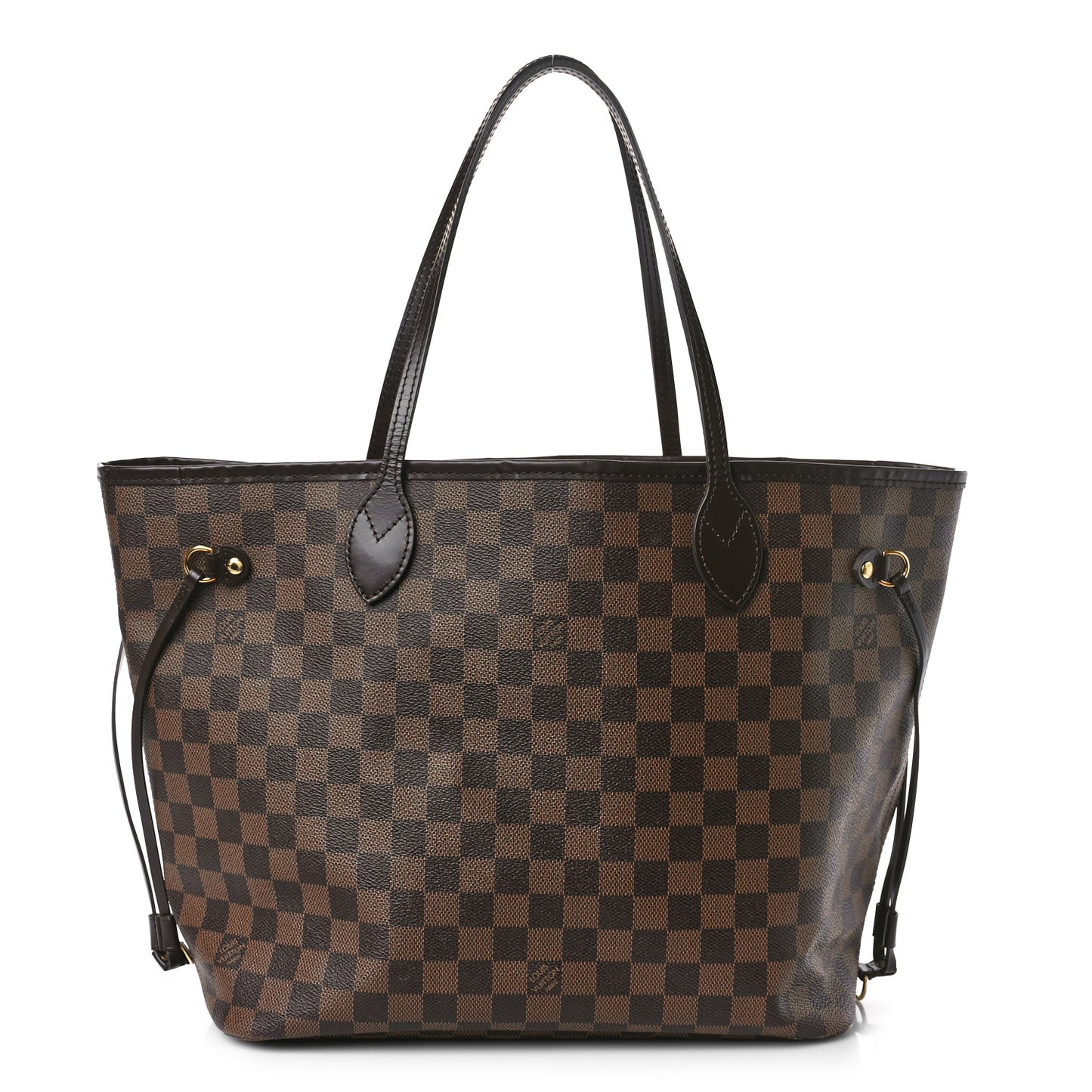 Damier Ebene Neo Neverfull MM Rose Ballerine