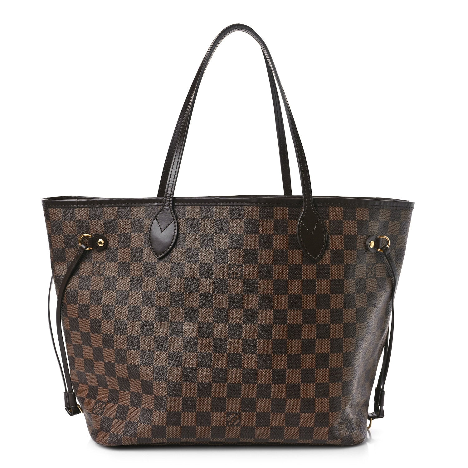 Louis Vuitton Damier Ebene Neo Neverfull MM Rose Ballerine 2 of 9
