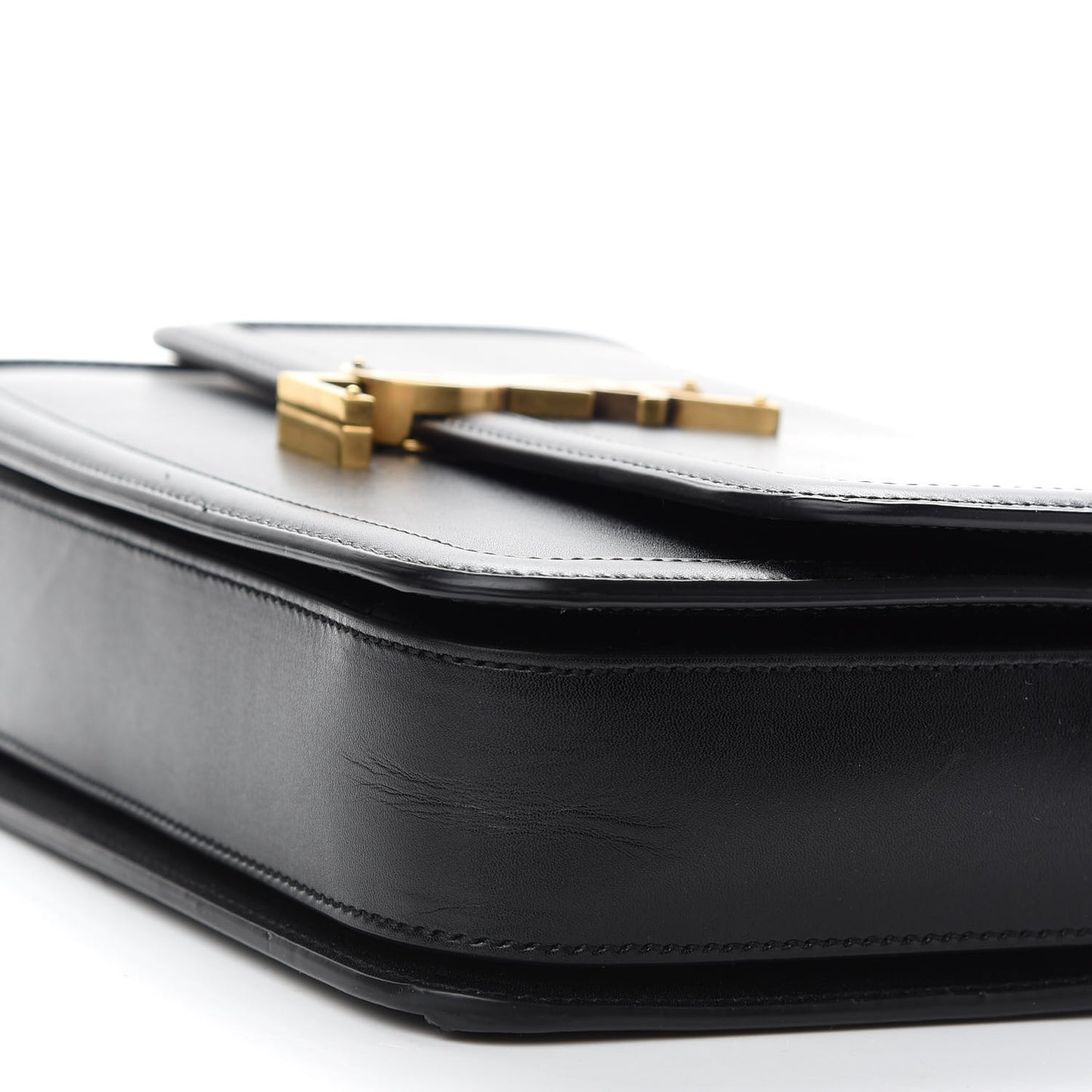 Box Calfskin Monogram Medium Solferino Satchel Black