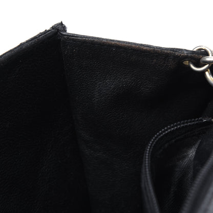 Chanel Lambskin Quilted Small Tassel Single Flap Black 16 of 25