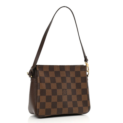 Louis Vuitton Damier Ebene Trousse Make Up Bag Pochette 3 of 11