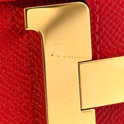 Hermes Epsom Constance 24 Rouge Casaque 13 of 14