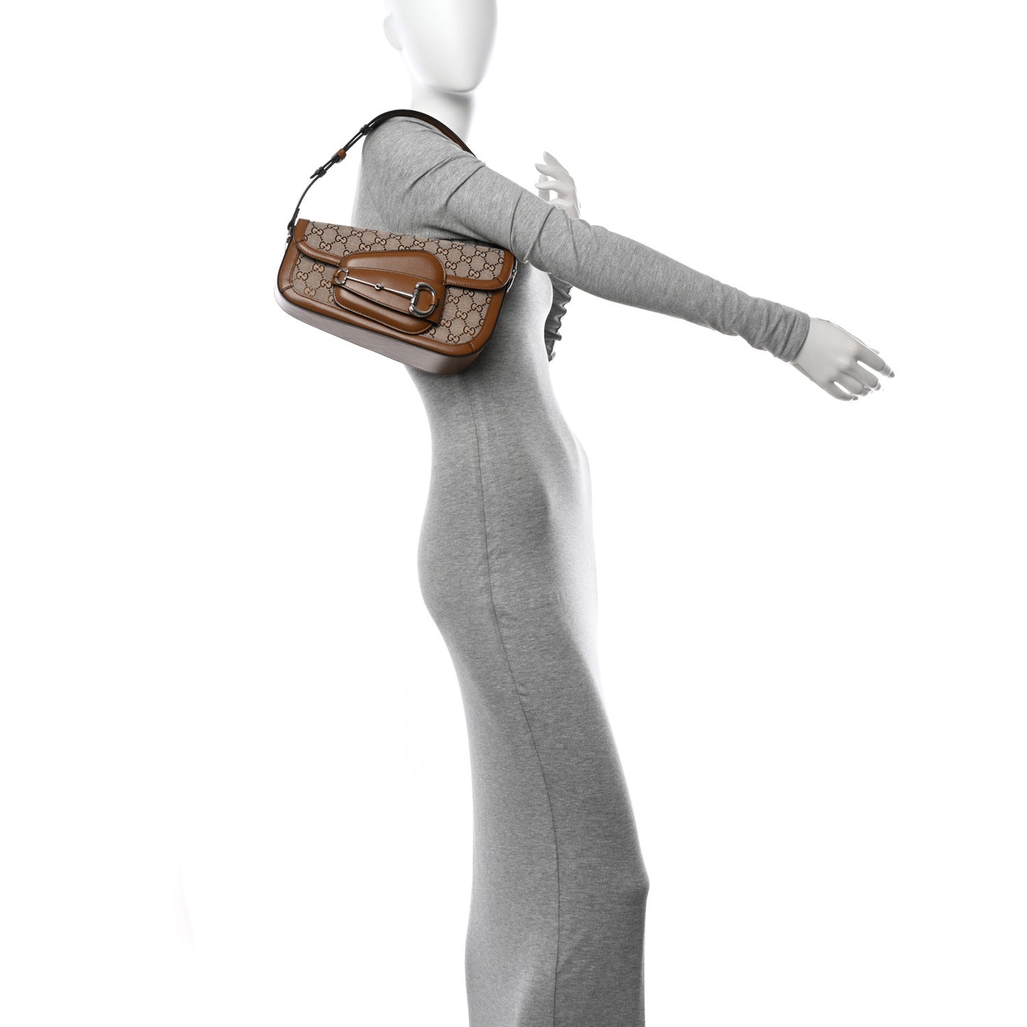Monogram Small Horsebit 1955 Asymmetric Shoulder Bag