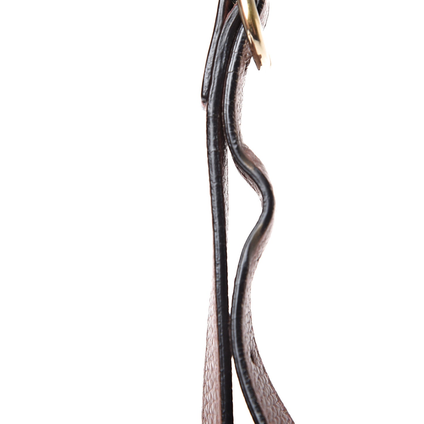 Calfskin Small Bamboo Shopper Tote Dark Cipria