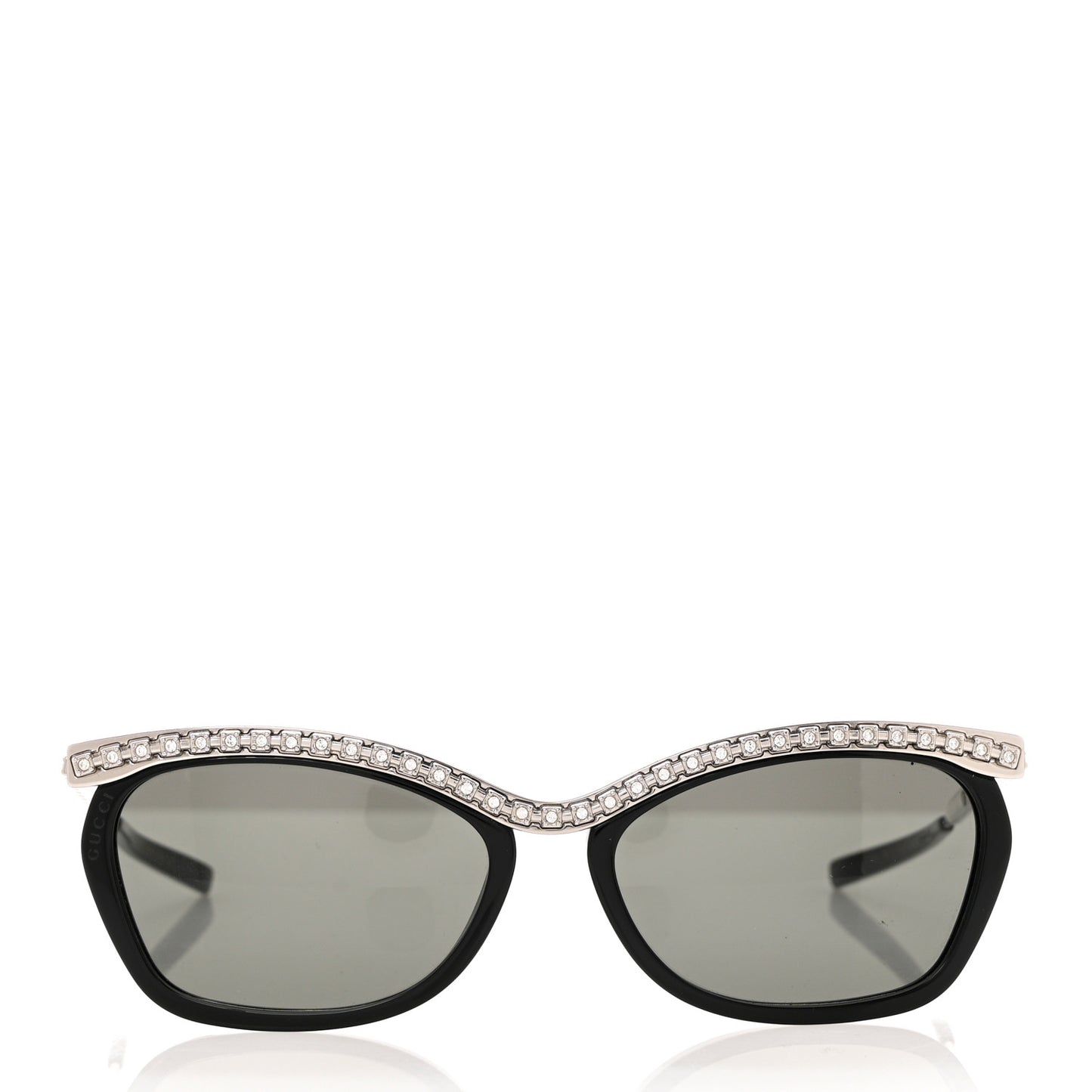 Acetate GG Cat Eye Sunglasses GG0617S Black