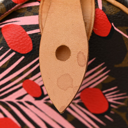 Louis Vuitton Monogram Jungle Dots Speedy 30 Sugar Pink Poppy 12 of 12