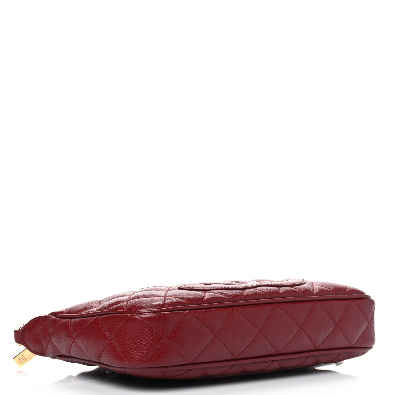 Chanel Caviar Quilted Timeless CC Shoulder Bag Red 3 of 6