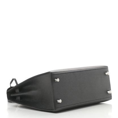 Hermes Epsom Kelly Sellier 25 Black 4 of 11