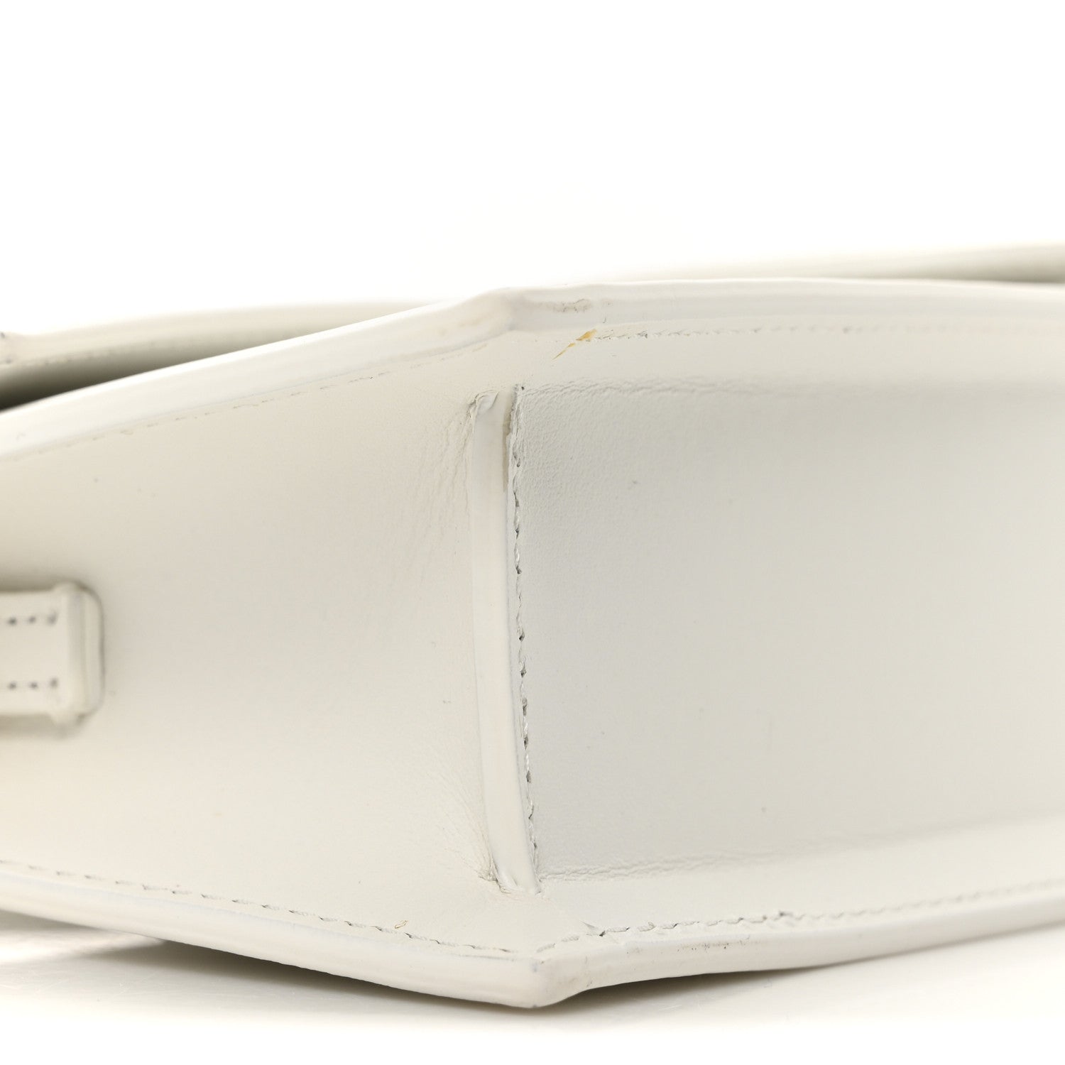 Jacquemus Smooth Calfskin Le Bambino Long White 8 of 9
