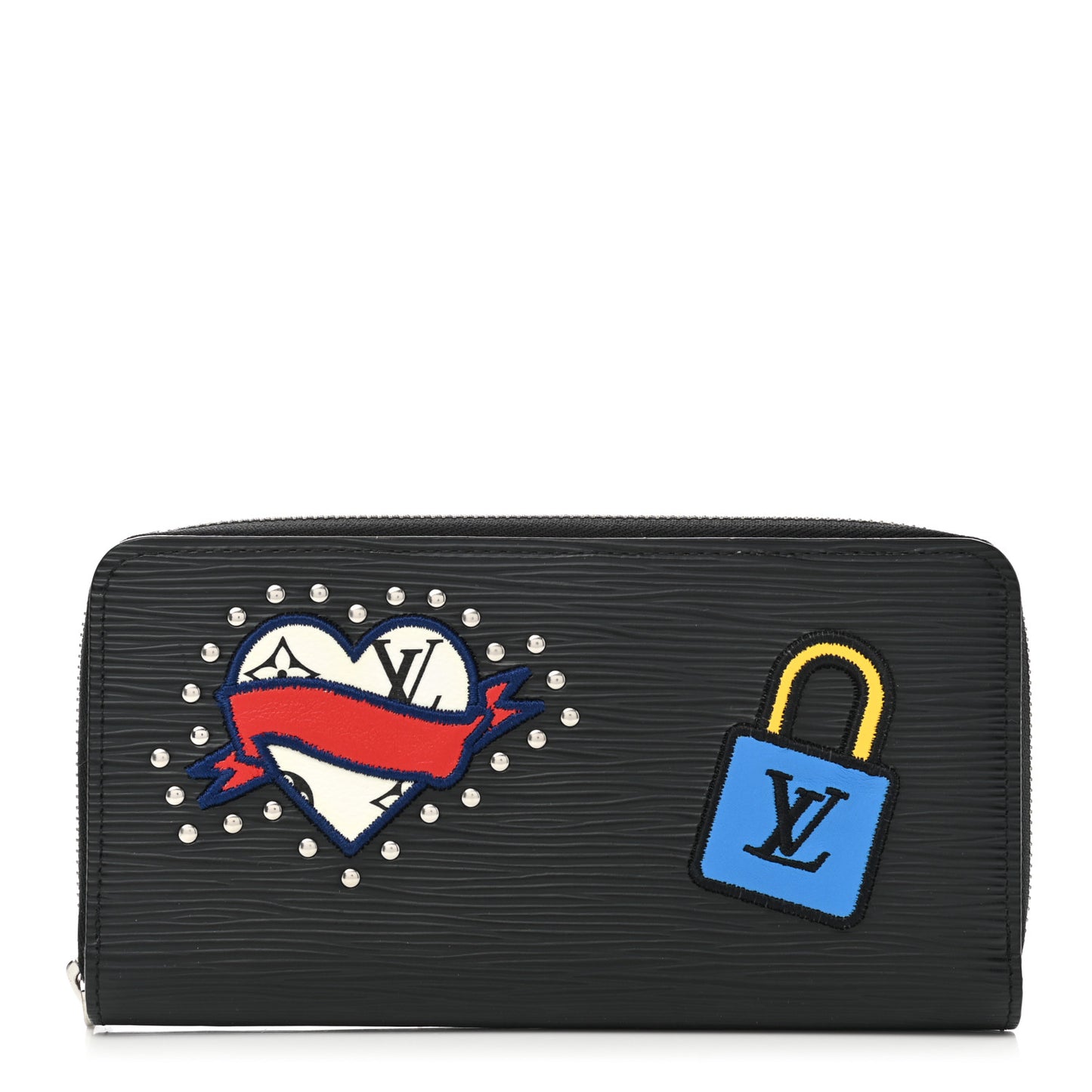 Epi LV Stories Zippy Wallet Black