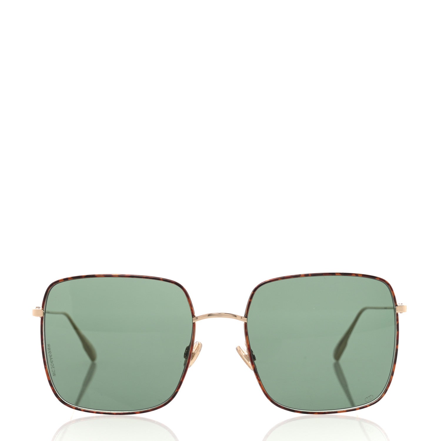 Christian Dior Metal DiorStellaire 1 Sunglasses Rose Gold Green 2 of 8