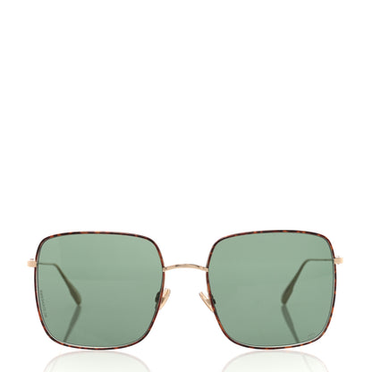 Christian Dior Metal DiorStellaire 1 Sunglasses Rose Gold Green 2 of 8