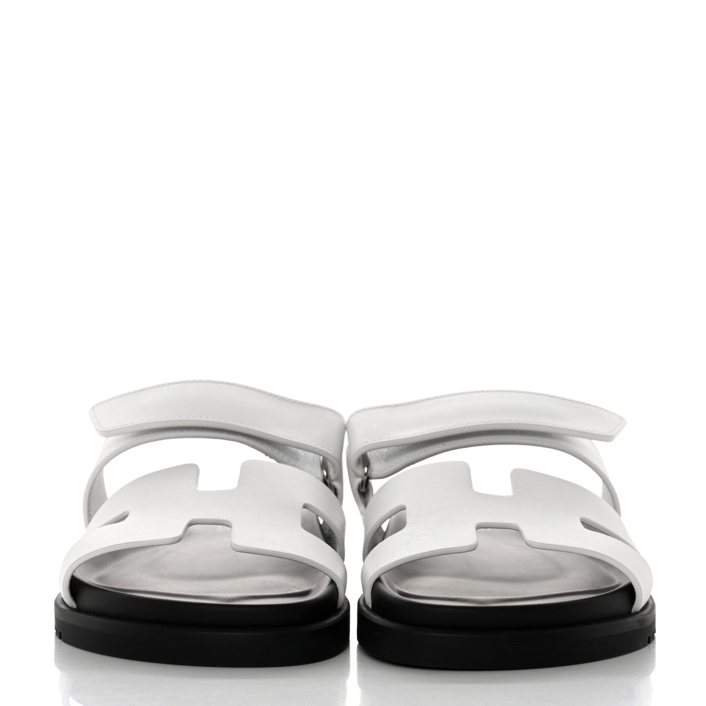 Calfskin Womens Chypre Sandals 35.5 White
