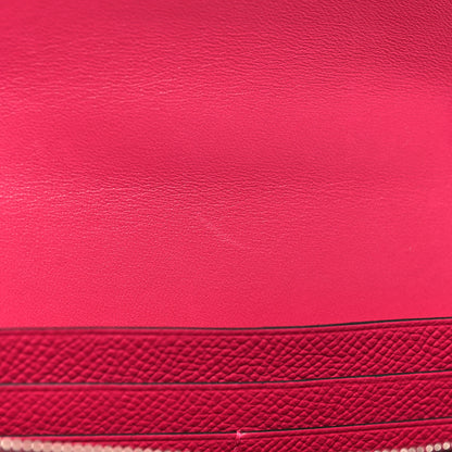 Hermes Epsom Lizard Constance Wallet To Go Rose Mexico 12 of 12