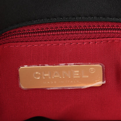 Chanel Lambskin Quilted Large Chanel 19 Flap Black 8 of 9