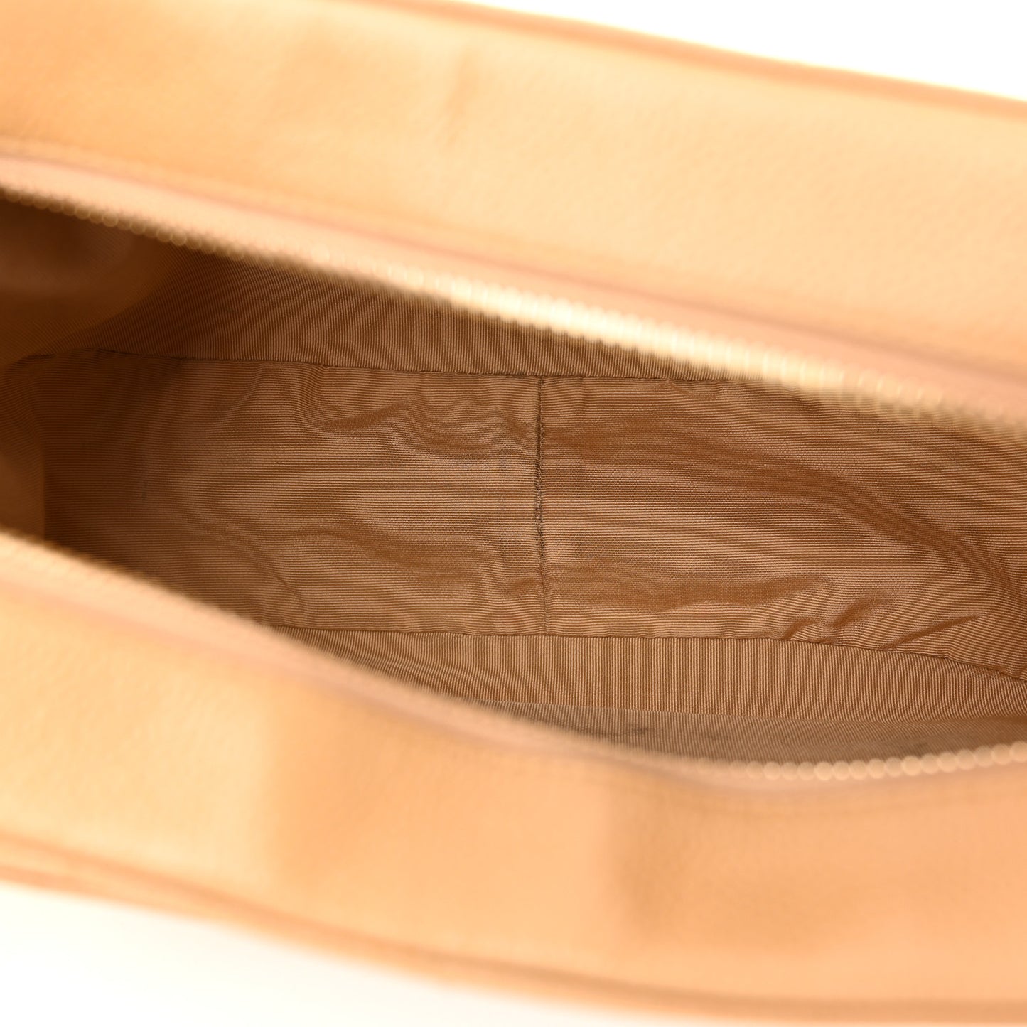 Caviar Quilted Timeless CC Shoulder Bag Beige