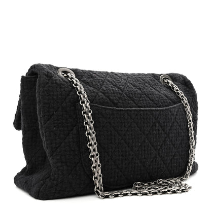 Chanel Tweed XXL Reissue Flap Black 3 of 10