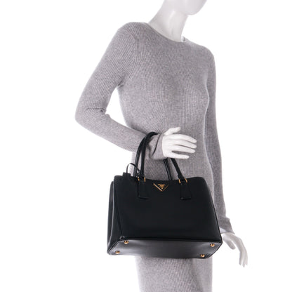 Prada Saffiano Lux Medium Tote Nero Black 2 of 8