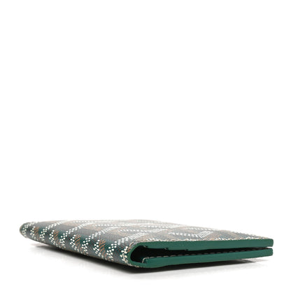 Goyard Goyardine Saint Marc Folding Card Case Green 4 of 7