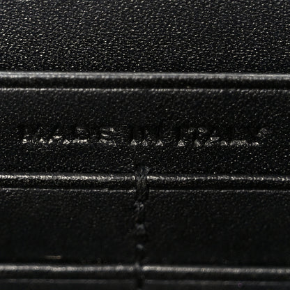 Saint Laurent Smooth Calfskin Classic Monogram Kate Tassel Chain Wallet Black 6 of 9