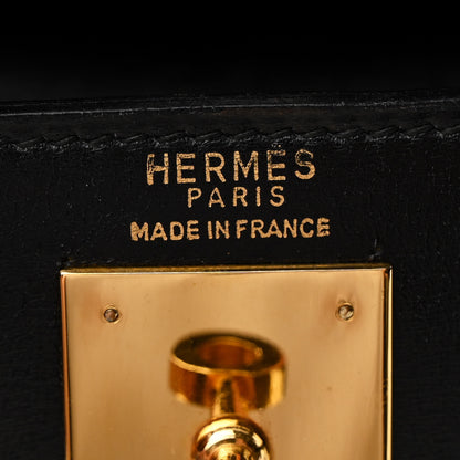 Hermes Box Kelly Sellier 28 Black 6 of 16