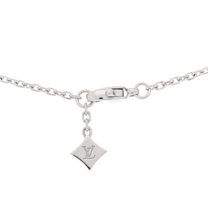 Louis Vuitton 18K White Gold Diamond Blossom BB Pendant Necklace 5 of 5