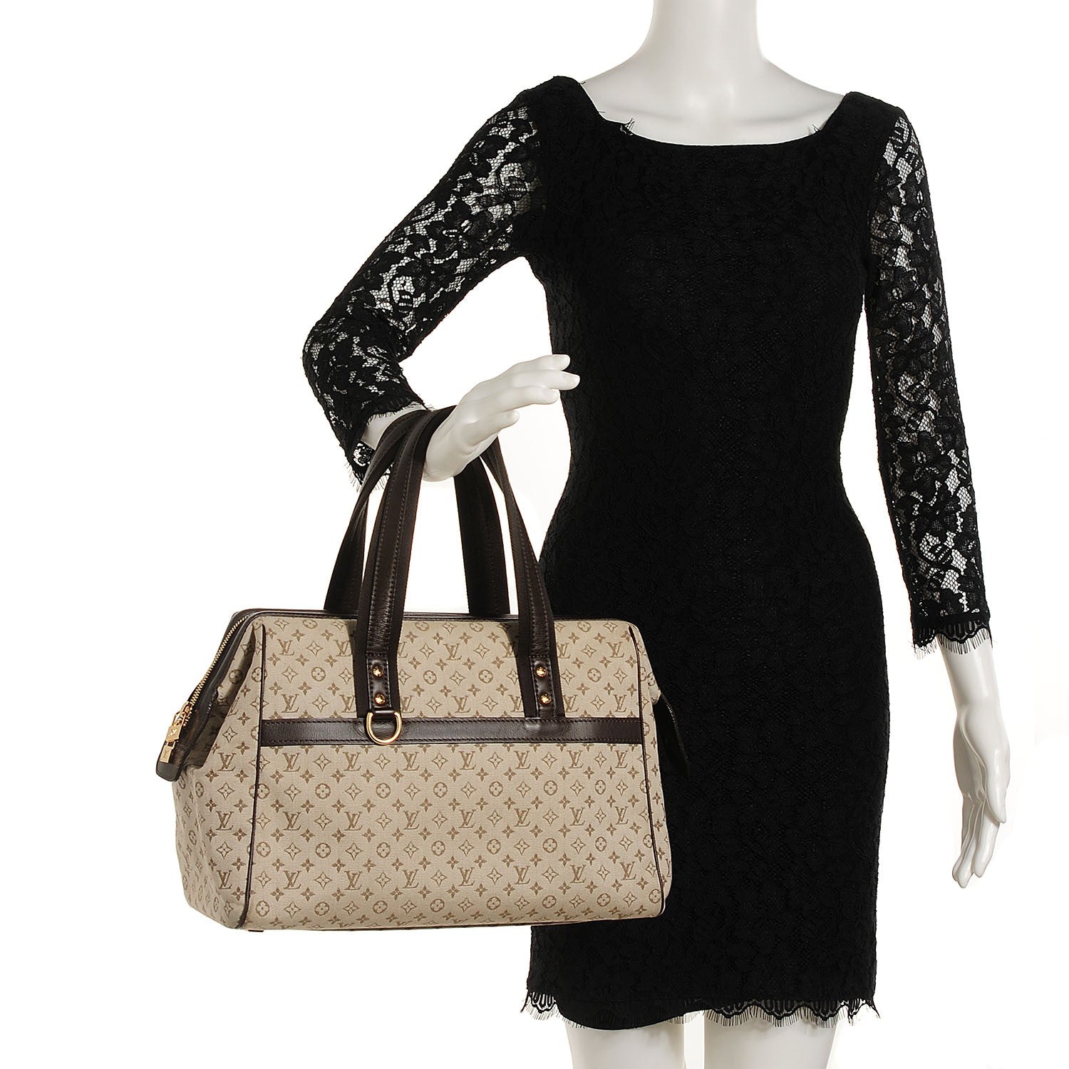 Louis Vuitton Mini Monogram Josephine GM Kaki 2 of 7