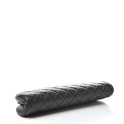 Chanel Lambskin Quilted Timeless Clutch Black 4 of 7