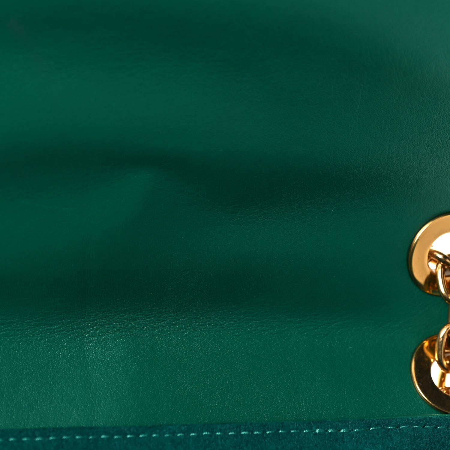 Louis Vuitton Calfskin New Wave Chain Bag MM NM Emerald 14 of 16