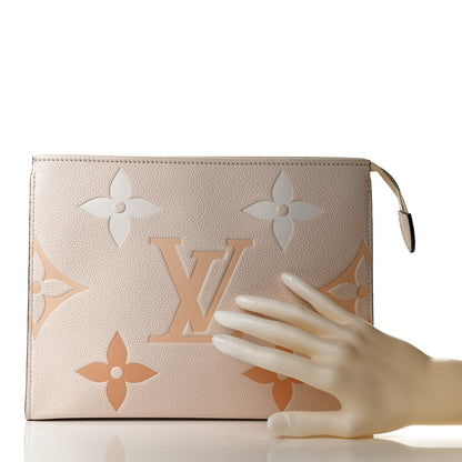 Louis Vuitton Empreinte Monogram Giant By The Pool Toiletry Pouch 26 Cream Saffron 2 of 11