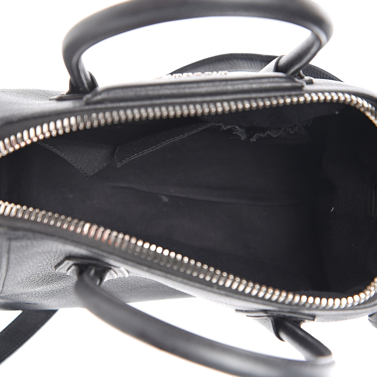 Sugar Goatskin Small Antigona Black
