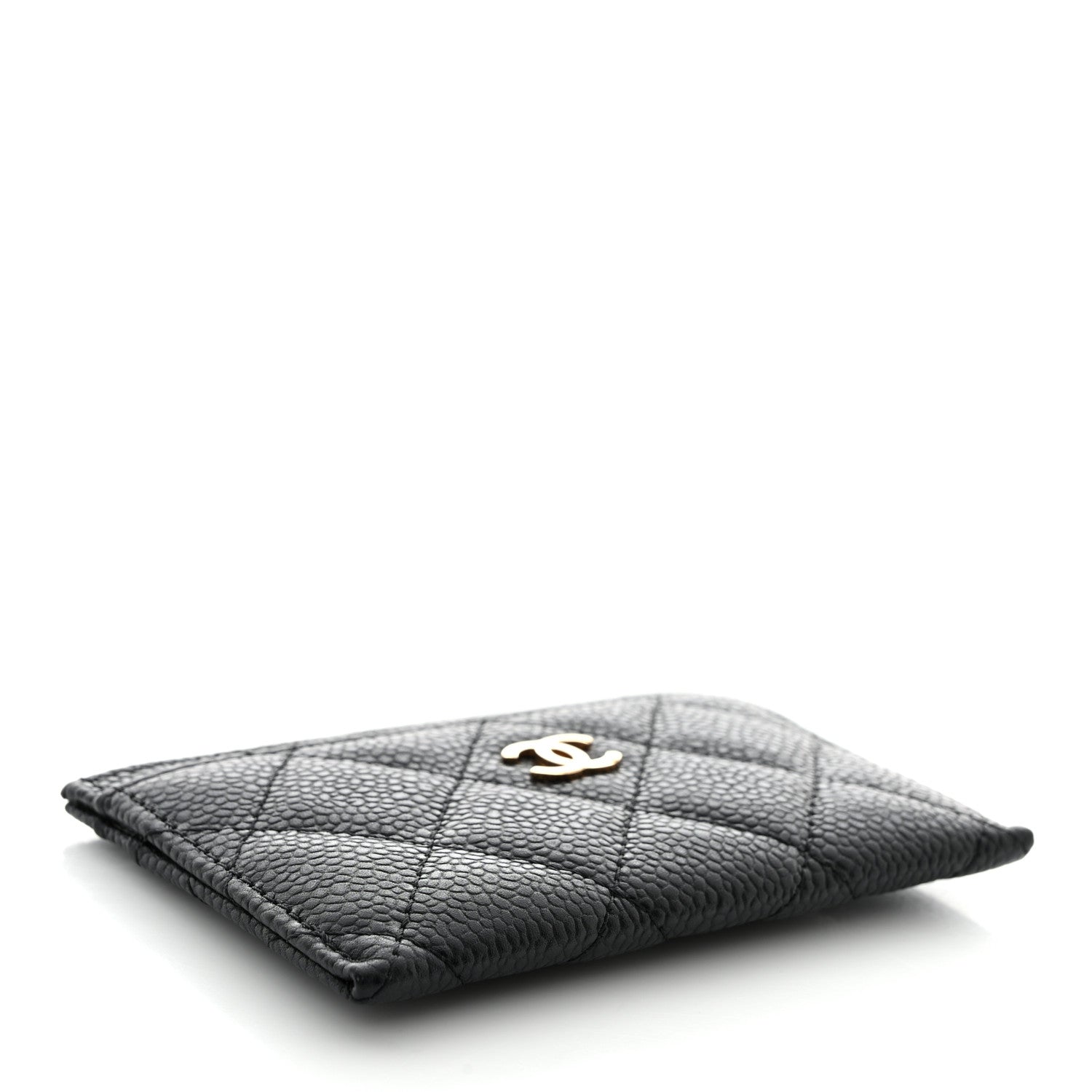 Chanel Caviar Quilted Card Holder Black 4 of 10